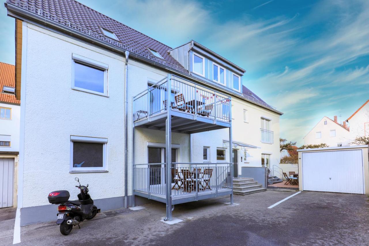 Apartament Bright - Beachstyle - Kitchen - Kingbed - Parking - Netflix Augsburg Zewnętrze zdjęcie
